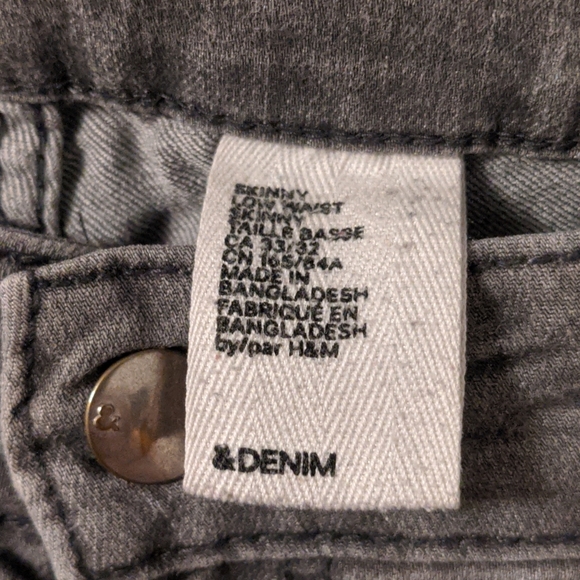 Grey denim pants - Picture 4 of 4